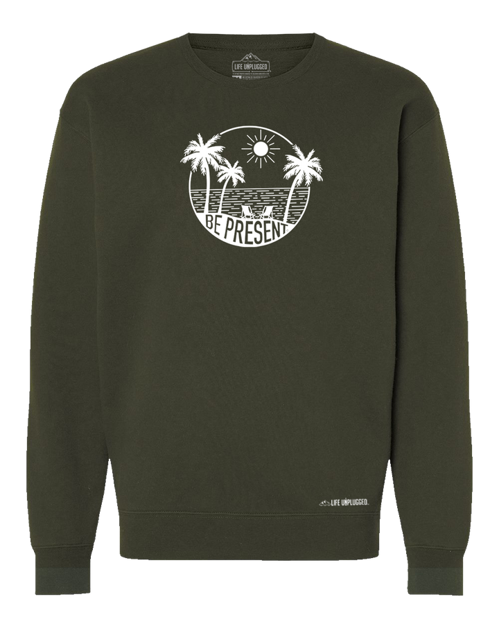 Be Present Beach Heavyweight Crewneck Sweatshirt