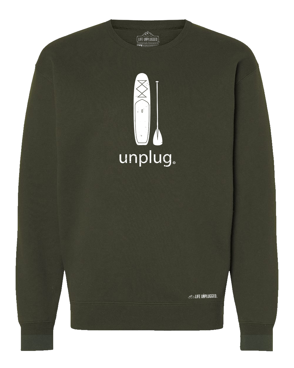 Stand Up Paddle Board Heavyweight Crewneck Sweatshirt