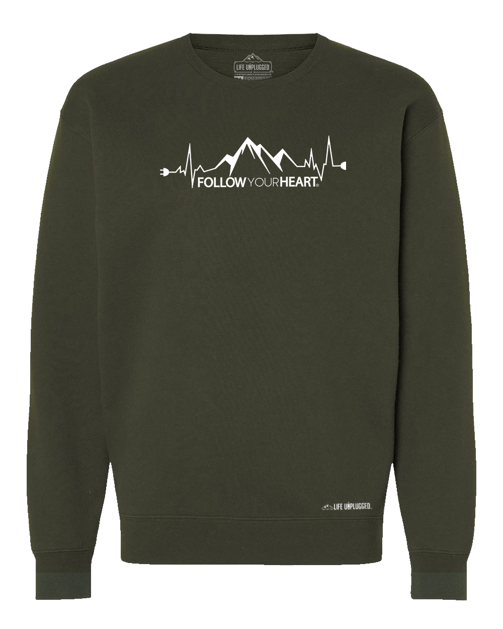 Follow Your Heart Heavyweight Crewneck Sweatshirt