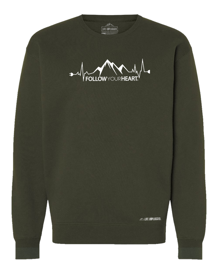 Follow Your Heart Heavyweight Crewneck Sweatshirt