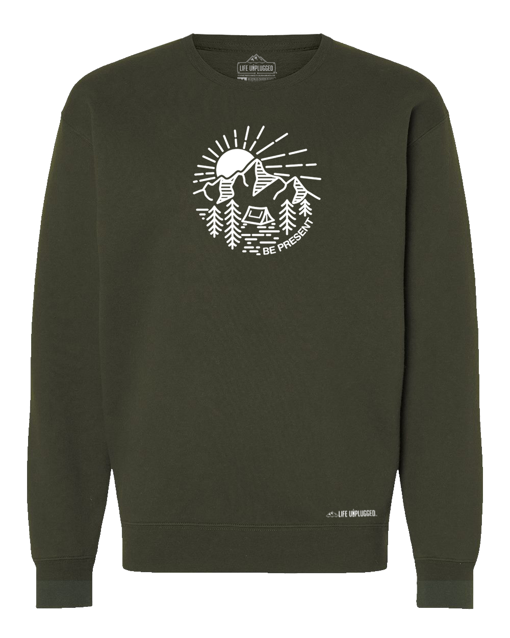 Mountain Sunset Heavyweight Crewneck Sweatshirt