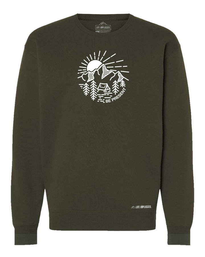 Mountain Sunset Heavyweight Crewneck Sweatshirt