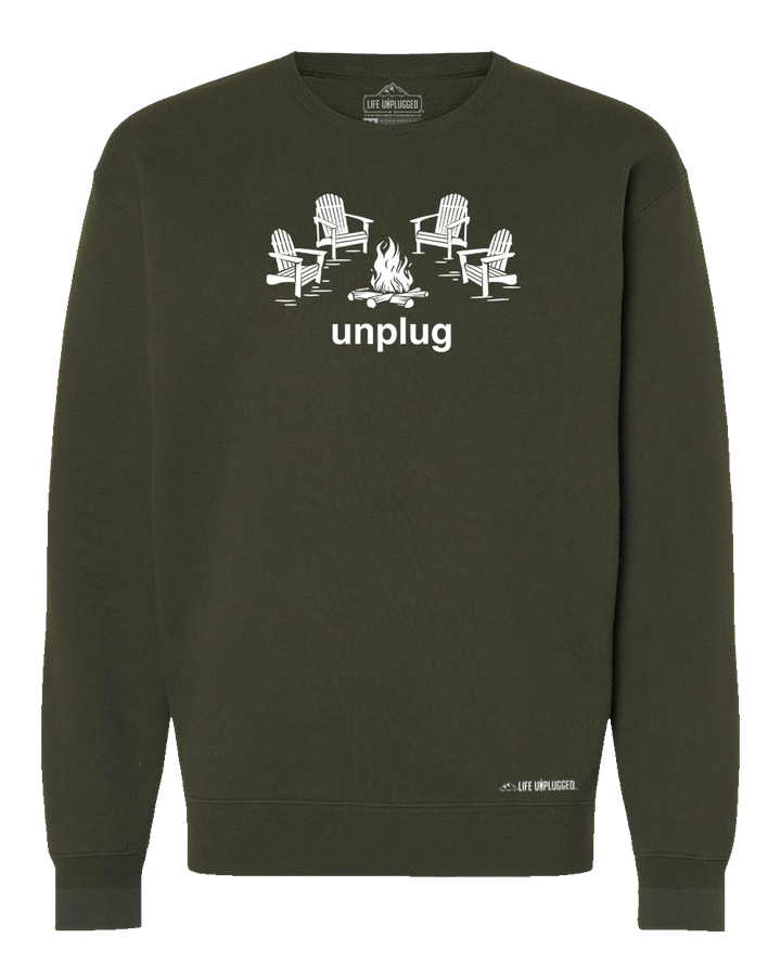 Campfire Chairs Heavyweight Crewneck Sweatshirt