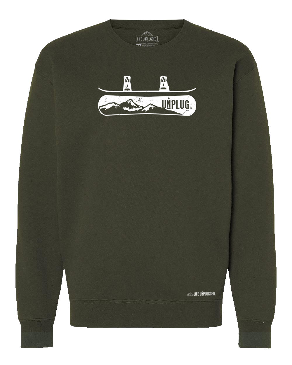 Snowboarding Heavyweight Crewneck Sweatshirt