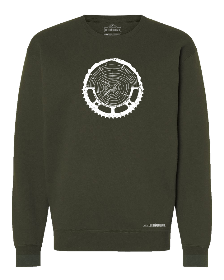 Tree Rings Chainring Heavyweight Crewneck Sweatshirt