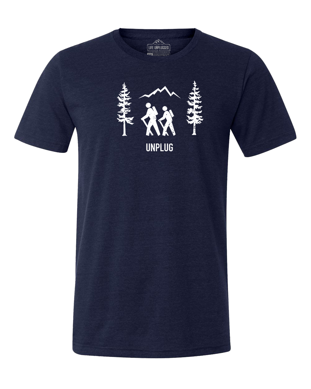 Hiking Scene Triblend T-Shirt