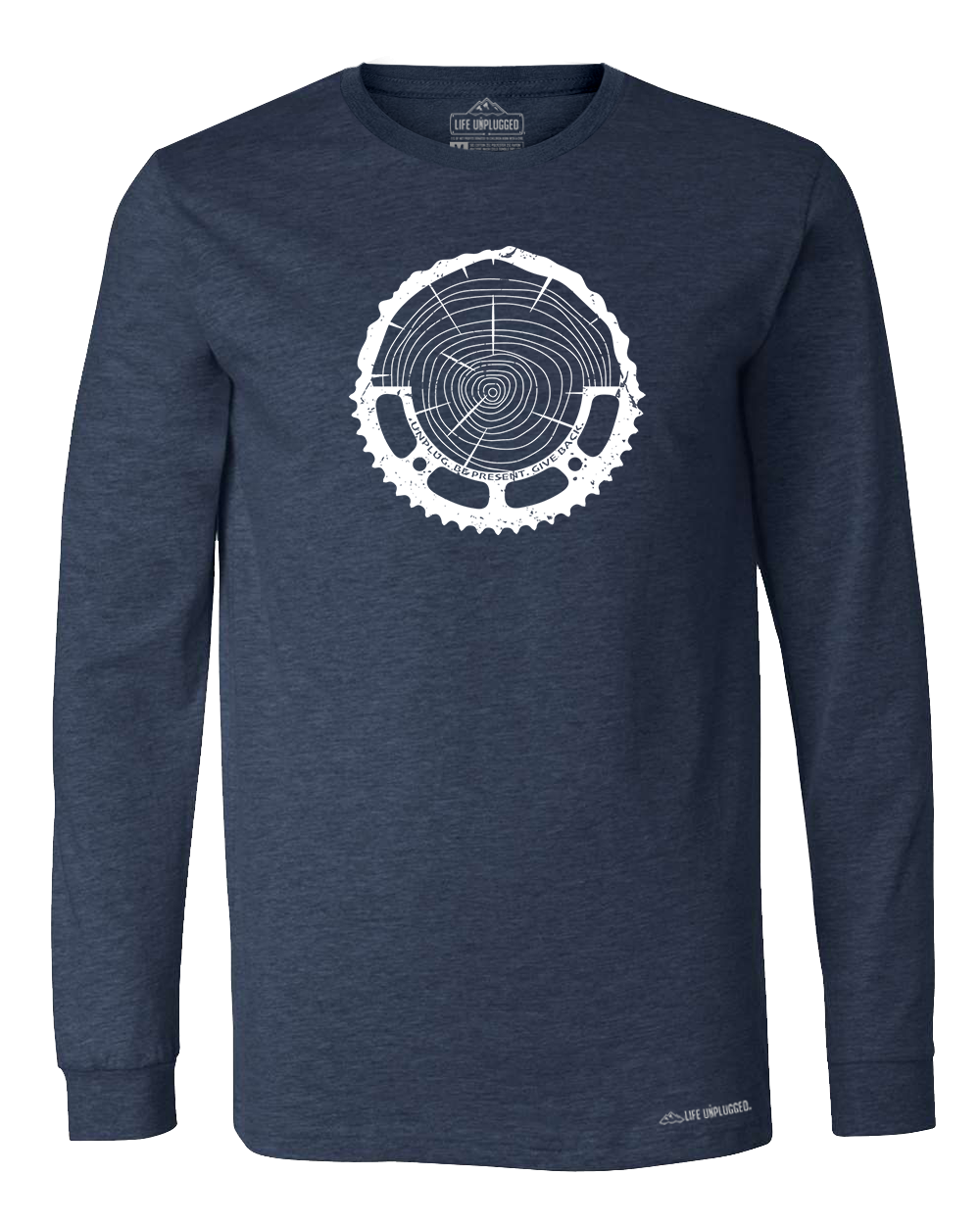 Tree Rings Chainring Long Sleeve T-Shirt