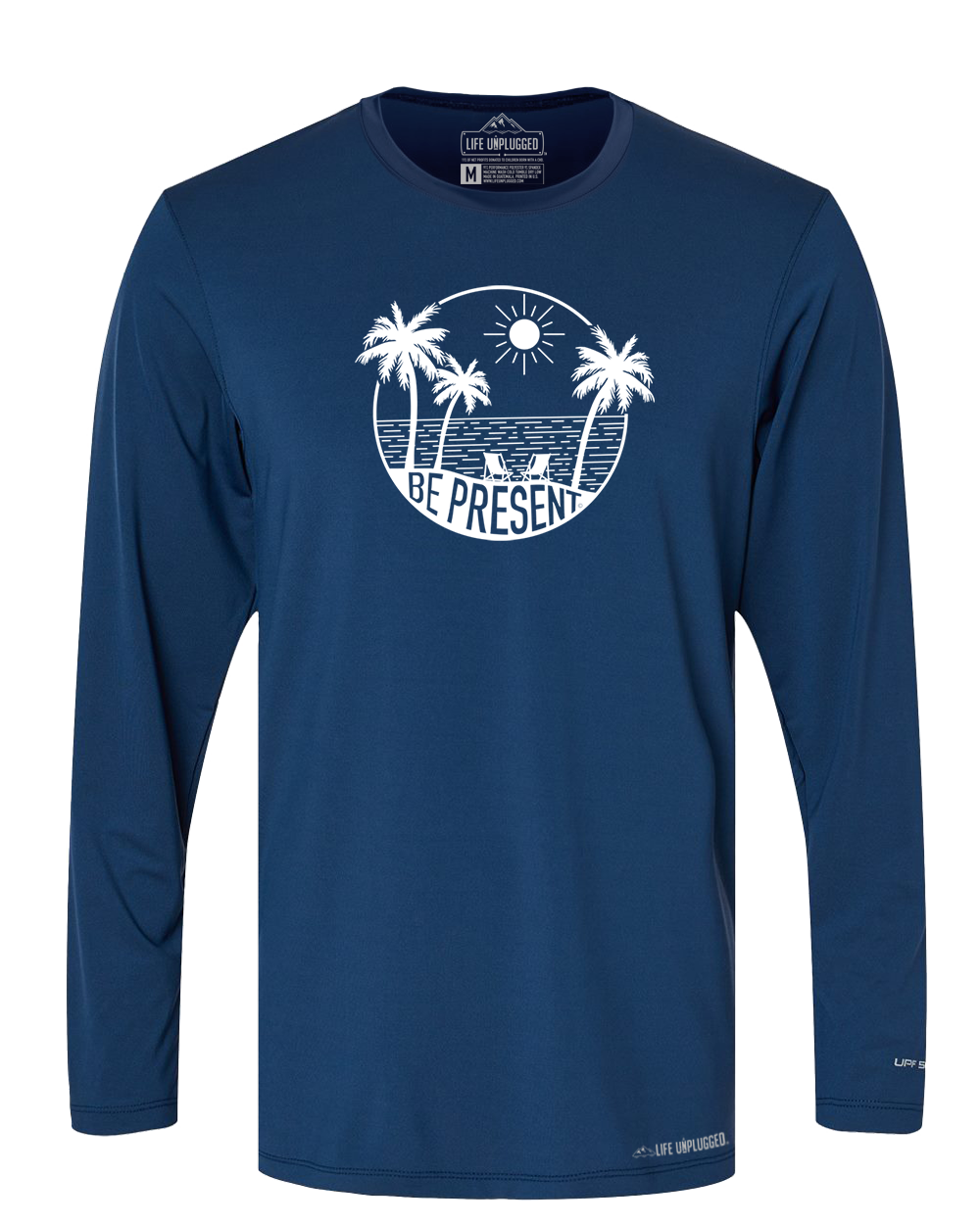 Be Present Beach Performance Long Sleeve with UPF 50+