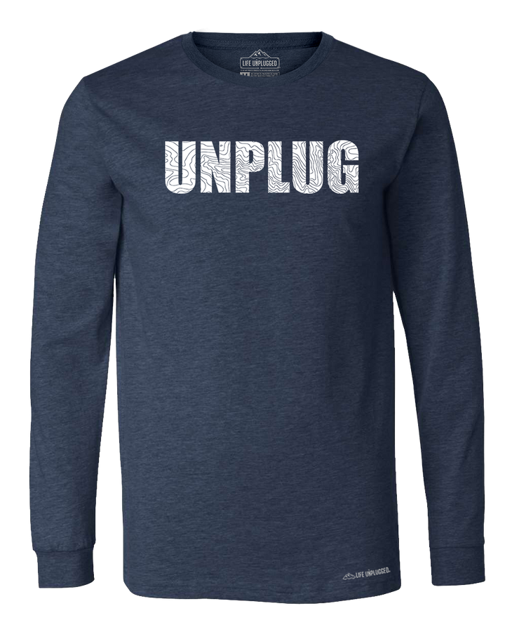 Unplug Topo Map Long Sleeve T-Shirt