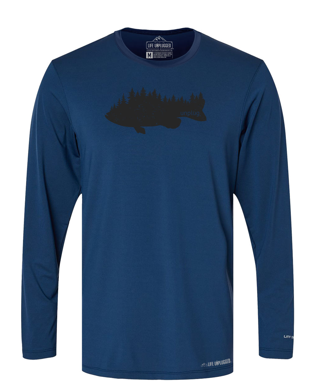 Bass In The Trees Performance Long Sleeve with UPF 50+