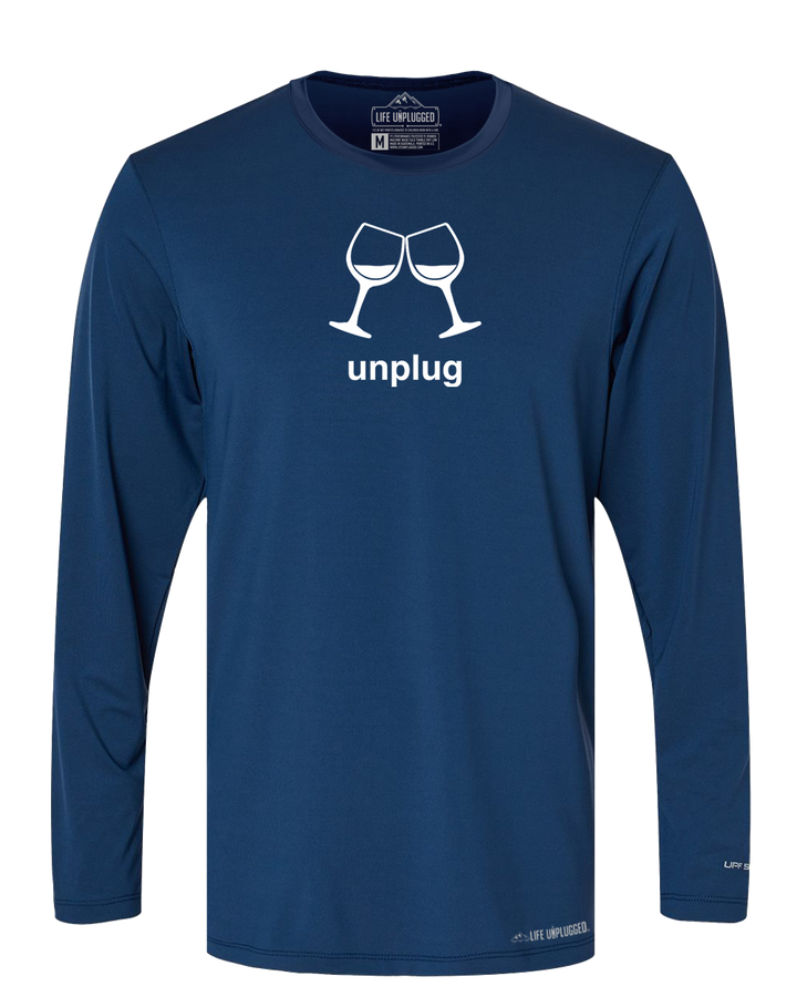 Wine Glass Performance Long Sleeve with UPF 50+