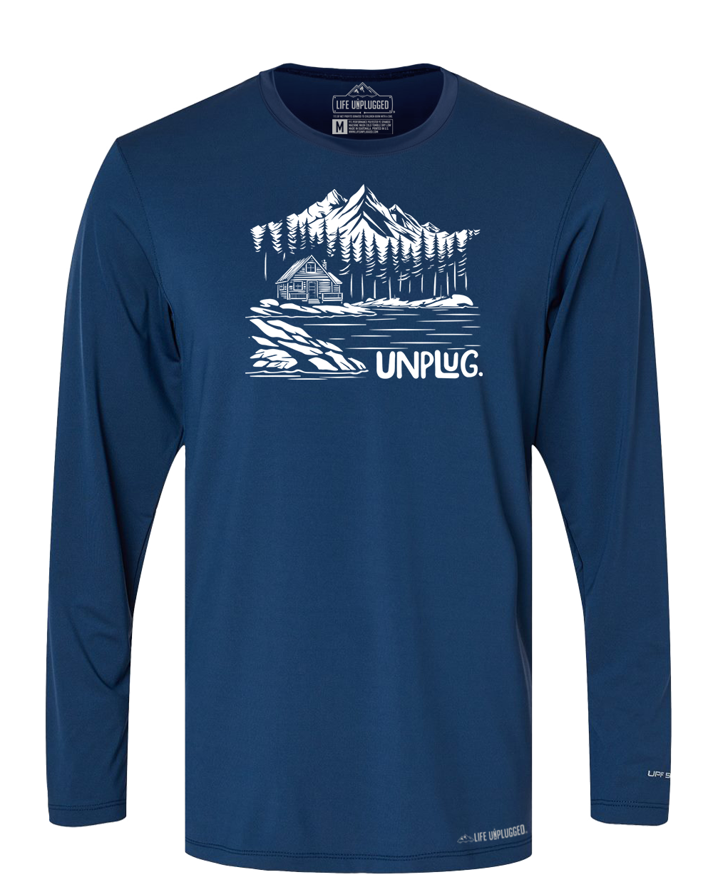 Cabin In the woods Performance Long Sleeve with UPF 50+