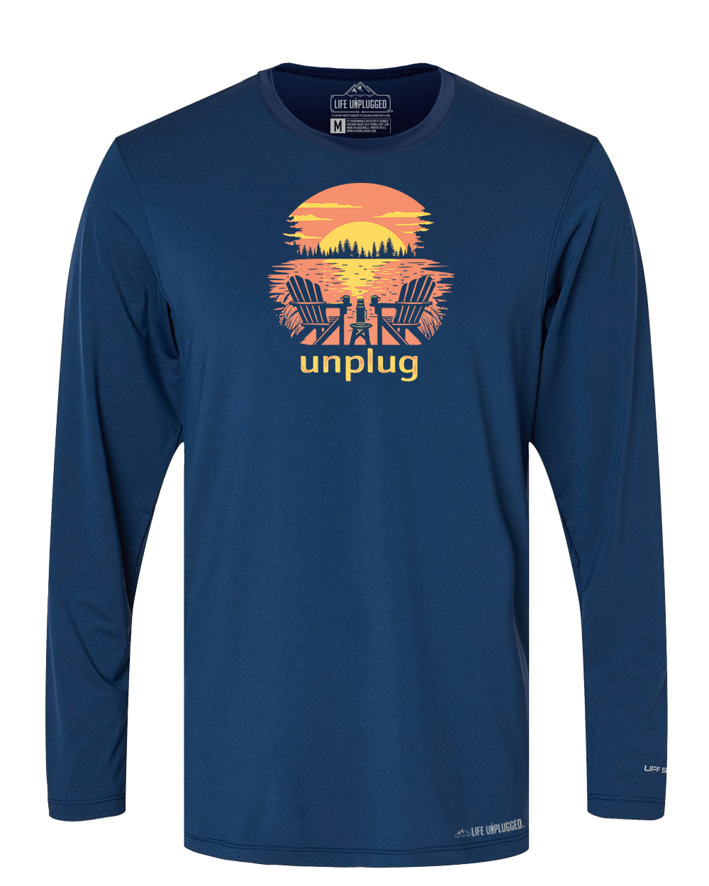 LIMITED DROP! Chairs at Sunset Performance Long Sleeve with UPF 50+