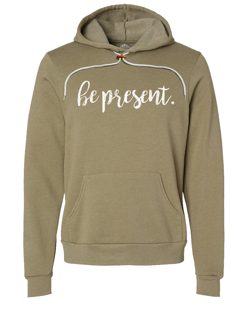 Be Present Cursive Premium Super Soft Hooded Sweatshirt