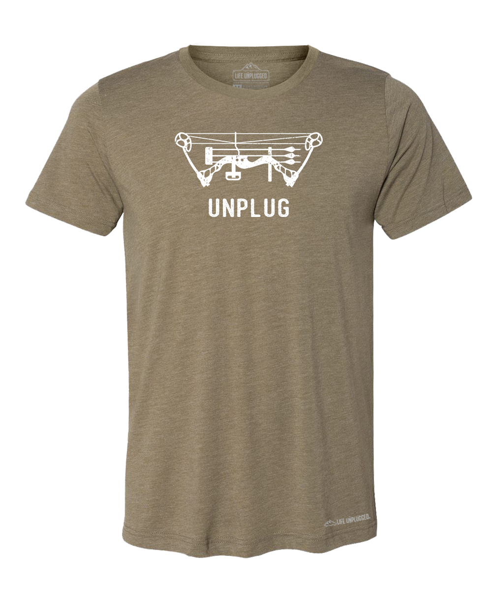 Fly Fishing Premium Triblend T-Shirt, M / Dark Forest | Life Unplugged