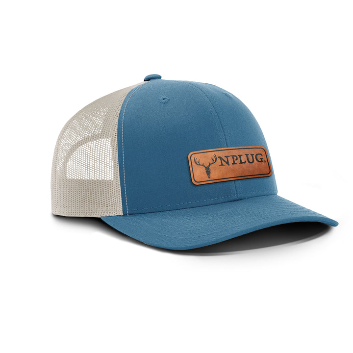 Hunting Snapback Leather Patch Hat