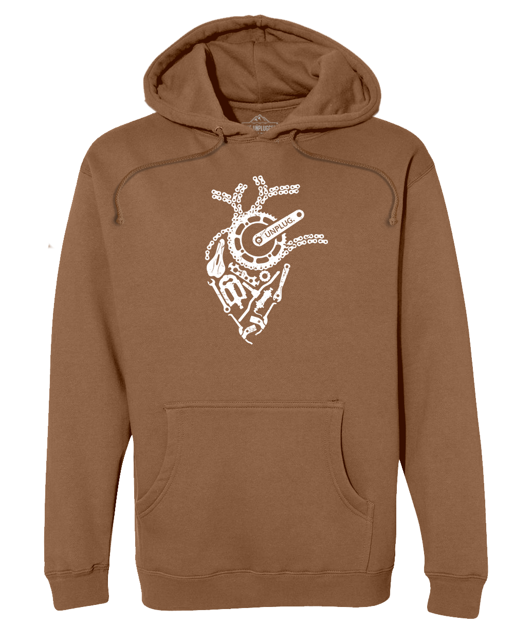 ANATOMICAL HEART (BICYCLE PARTS) Heavyweight Hoodie