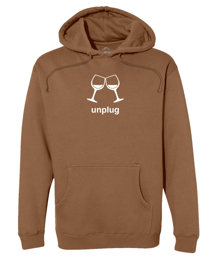 Wine Glass Heavyweight Hoodie