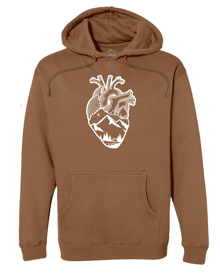 ANATOMICAL HEART (FULL CHEST) Heavyweight Hoodie