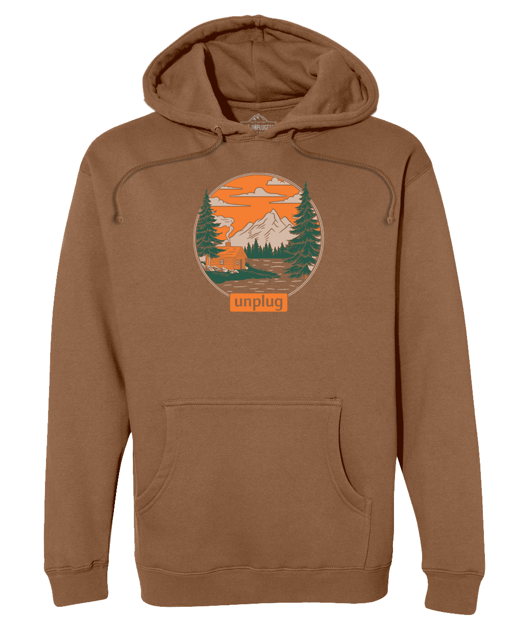 LIMITED DROP! Rustic Mountain Retreat Heavyweight Hoodie