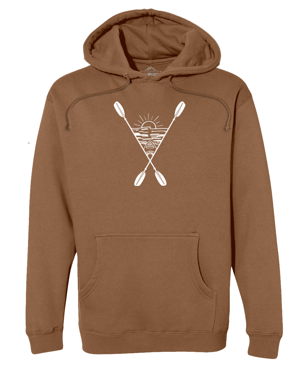 Kayaking Into The Sunset Heavyweight Hoodie