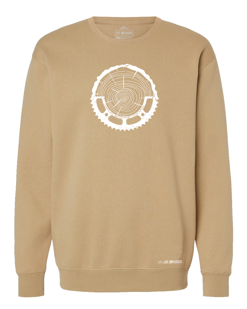 Tree Rings Chainring Heavyweight Crewneck Sweatshirt