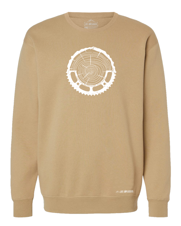 Tree Rings Chainring Heavyweight Crewneck Sweatshirt