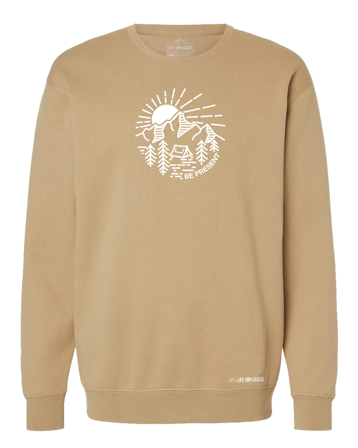 Mountain Sunset Heavyweight Crewneck Sweatshirt