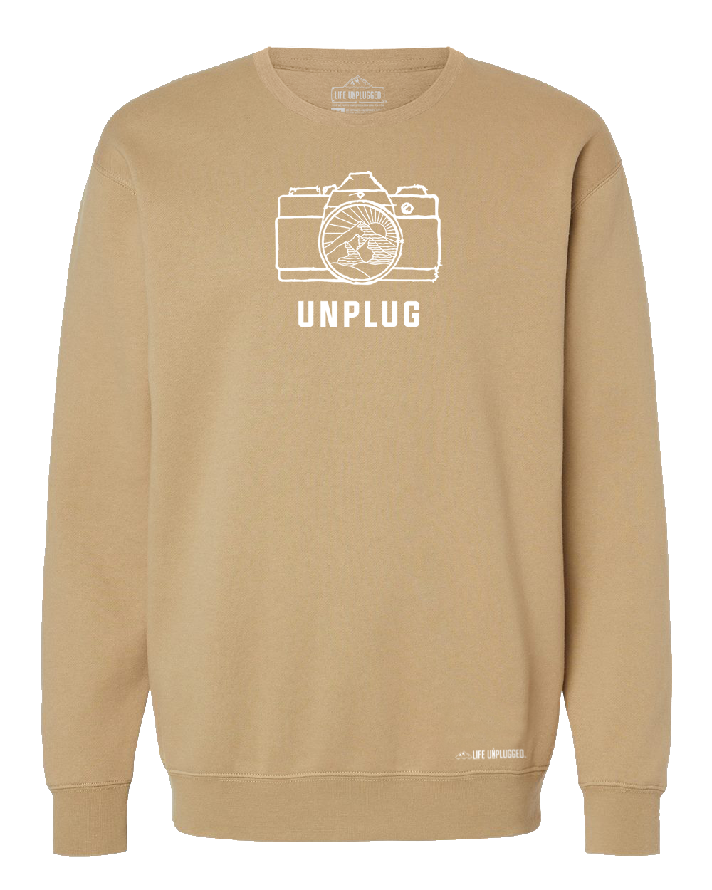 Camera Mountain Lens Heavyweight Crewneck Sweatshirt