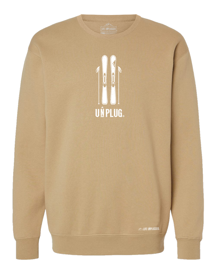 Skiing Heavyweight Crewneck Sweatshirt