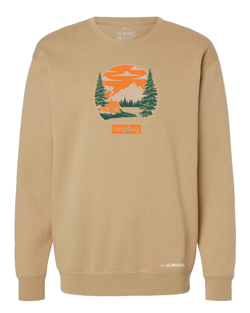 LIMITED DROP! Rustic Mountain Retreat Heavyweight Crewneck Sweatshirt