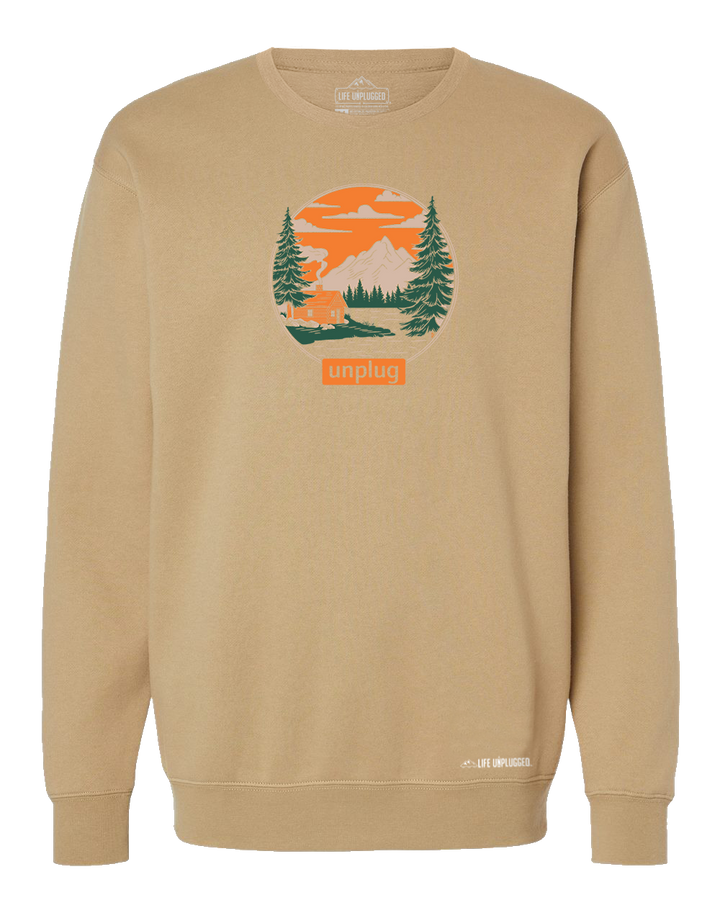 LIMITED DROP! Rustic Mountain Retreat Heavyweight Crewneck Sweatshirt