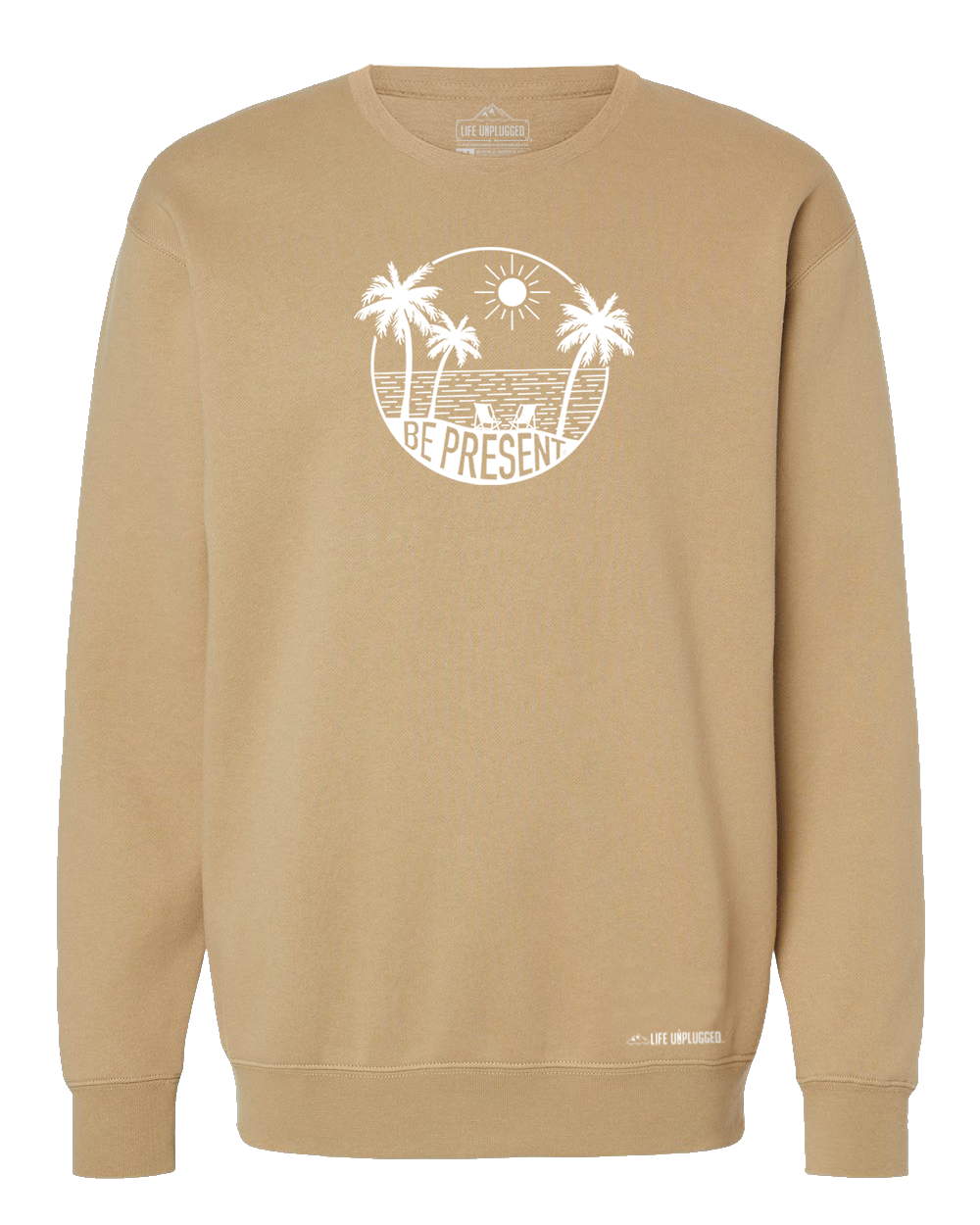 Be Present Beach Heavyweight Crewneck Sweatshirt