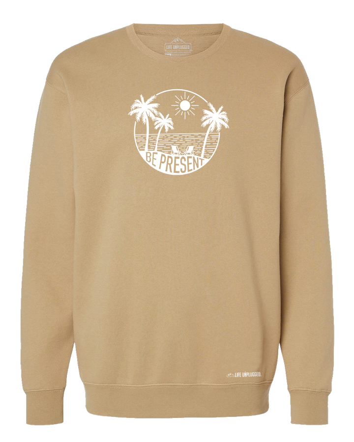 Be Present Beach Heavyweight Crewneck Sweatshirt