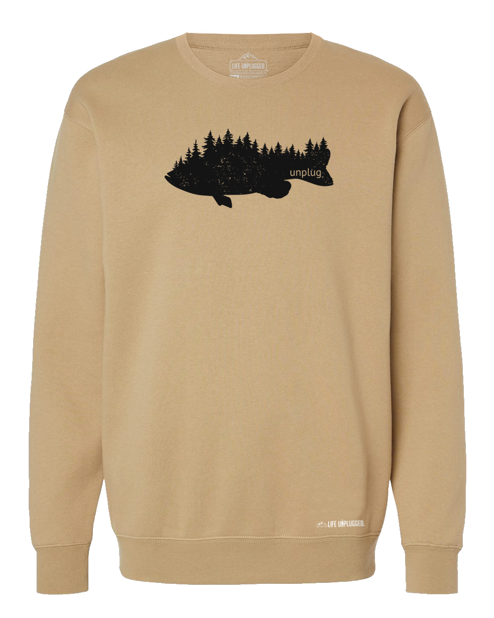 Bass In The Trees Heavyweight Crewneck Sweatshirt