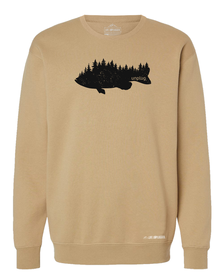 Bass In The Trees Heavyweight Crewneck Sweatshirt