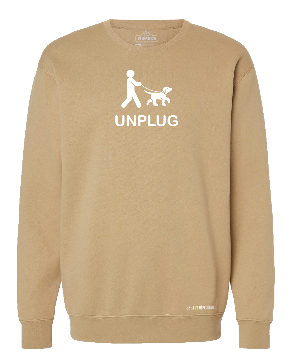 Dog Walking Heavyweight Crewneck Sweatshirt