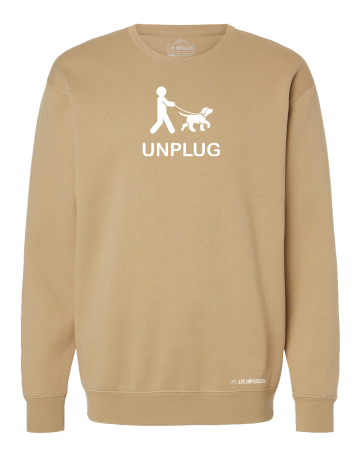 Dog Walking Heavyweight Crewneck Sweatshirt