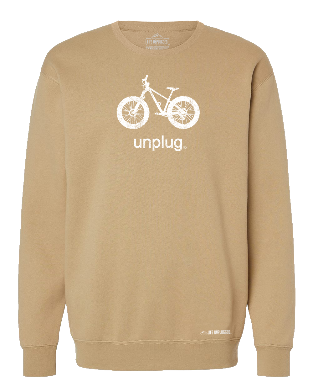 Fat Tire Bike Heavyweight Crewneck Sweatshirt