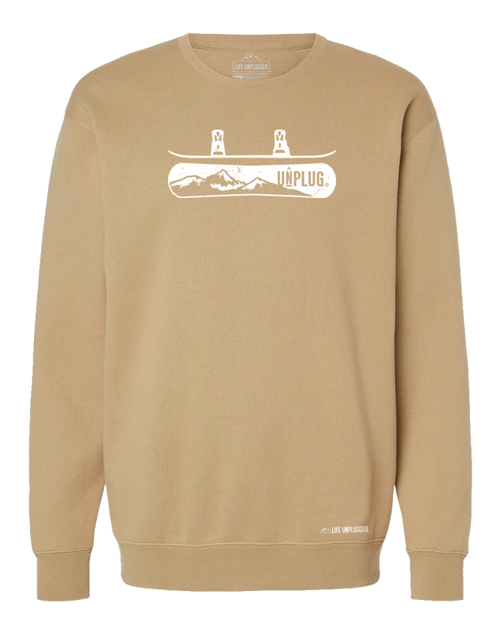 Snowboarding Heavyweight Crewneck Sweatshirt