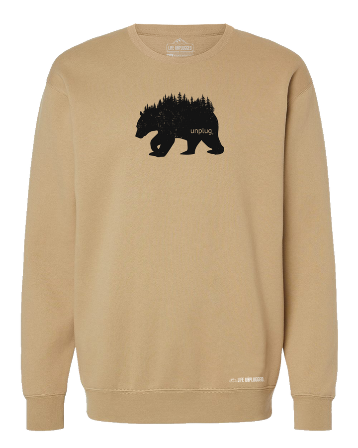 Bear In The Trees Heavyweight Crewneck Sweatshirt