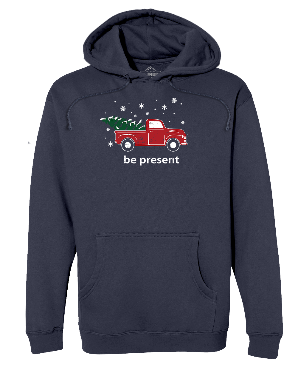 Christmas Tree Truck Heavyweight Hoodie