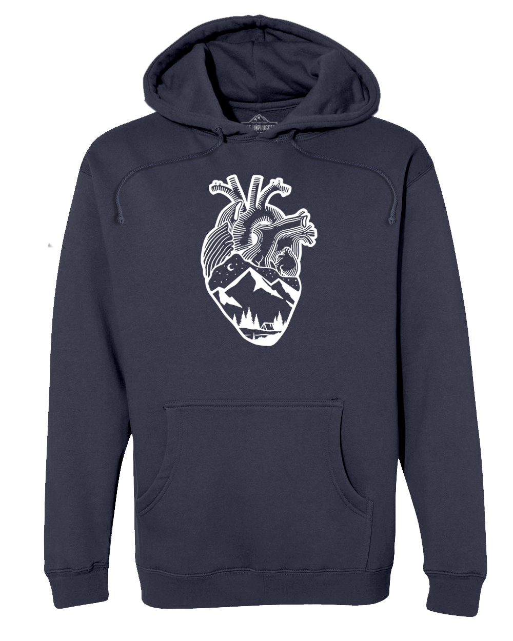 ANATOMICAL HEART (FULL CHEST) Heavyweight Hoodie