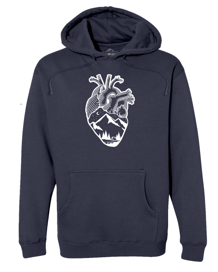 ANATOMICAL HEART (FULL CHEST) Heavyweight Hoodie