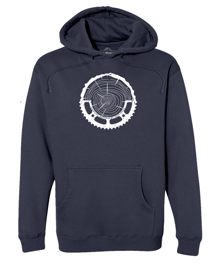 Tree Rings Chainring Heavyweight Hoodie