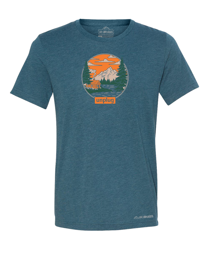 LIMITED DROP! Rustic Mountain Retreat Triblend T-Shirt