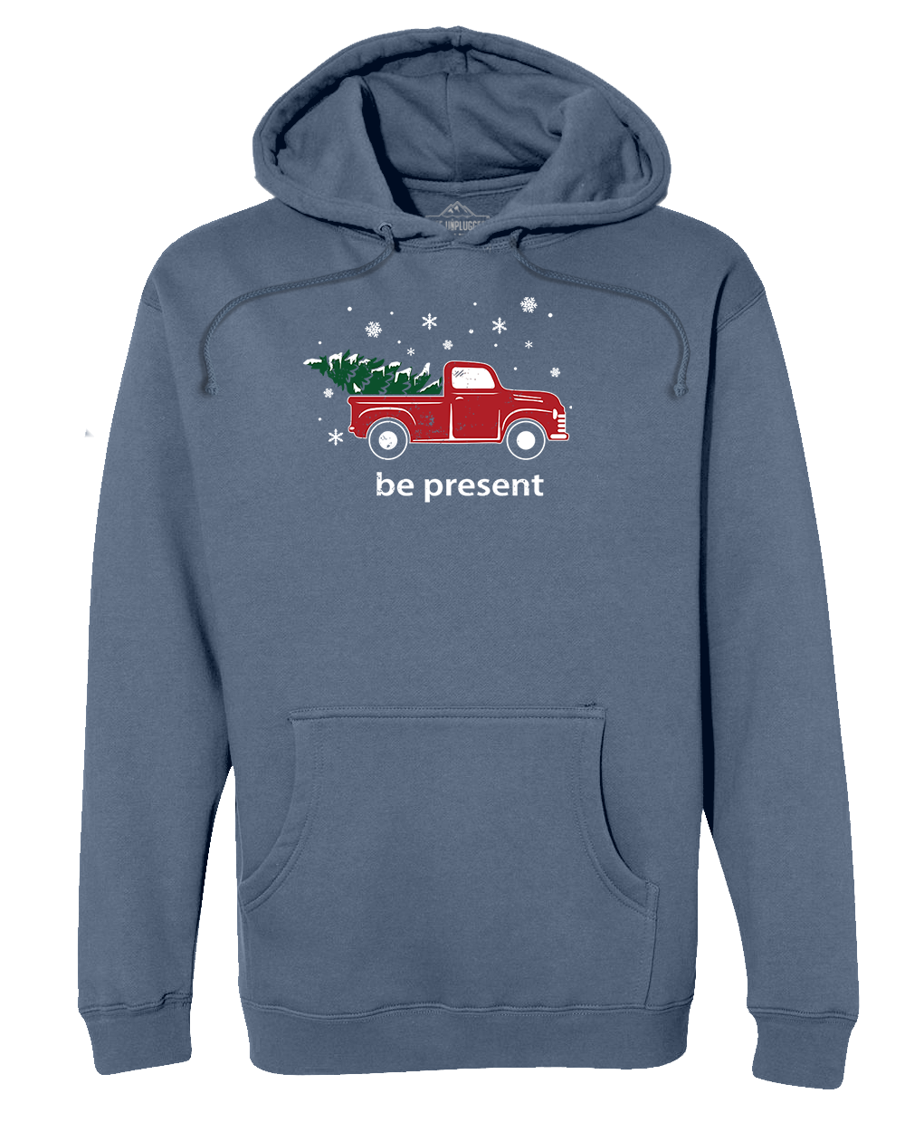 Christmas Tree Truck Heavyweight Hoodie