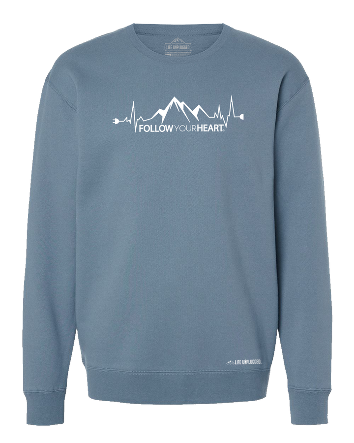 Follow Your Heart Heavyweight Crewneck Sweatshirt