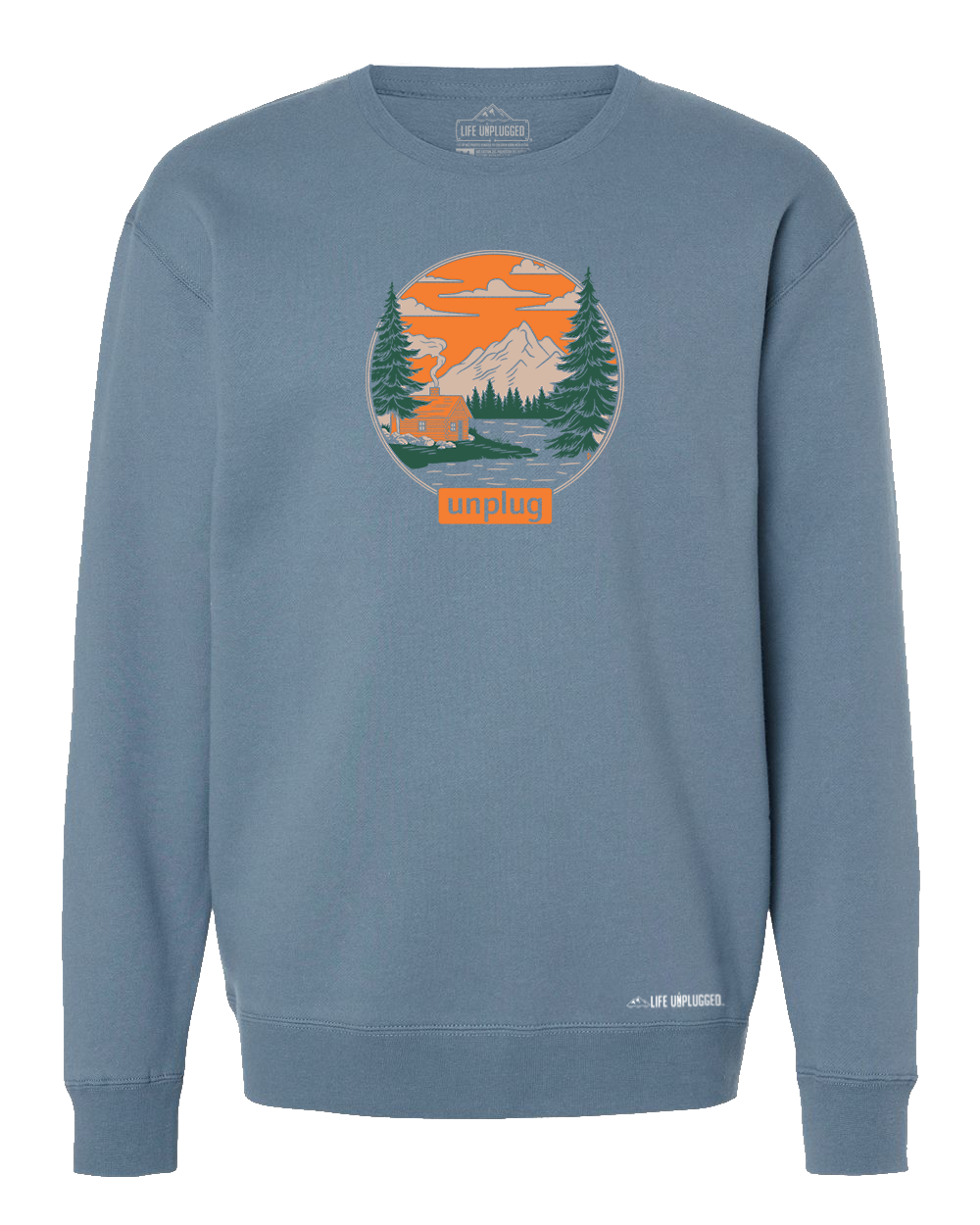 LIMITED DROP! Rustic Mountain Retreat Heavyweight Crewneck Sweatshirt