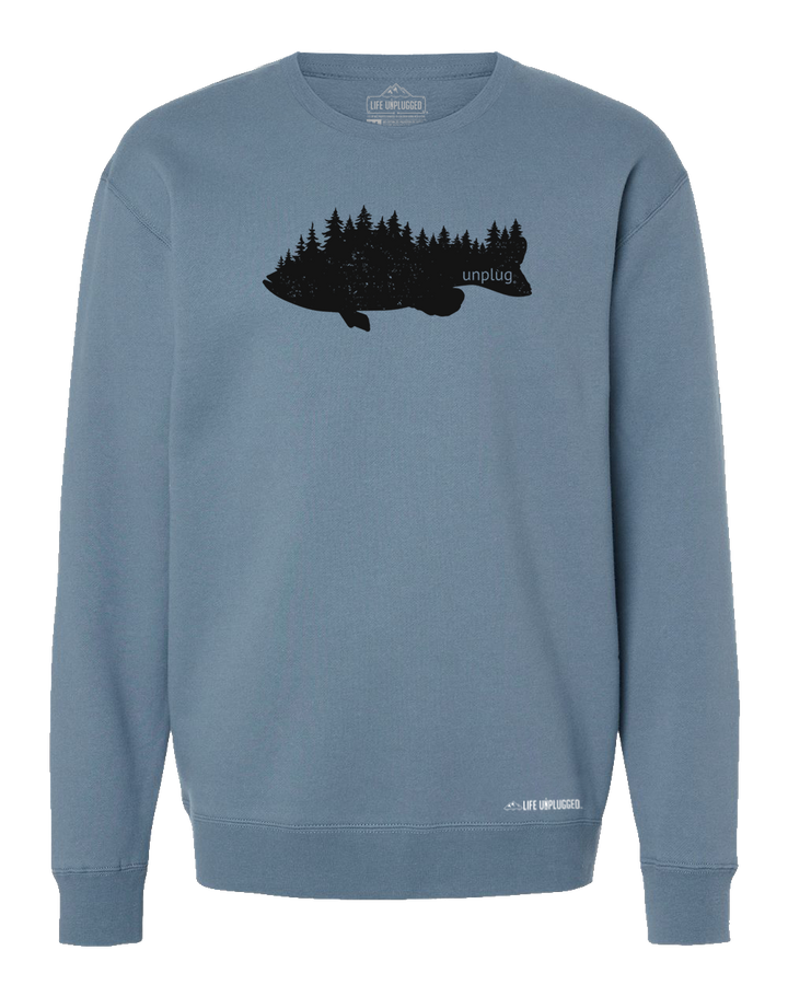 Bass In The Trees Heavyweight Crewneck Sweatshirt